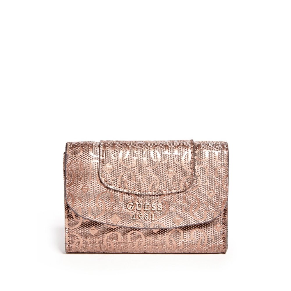 Guess Marian Metallic Mini Wallet